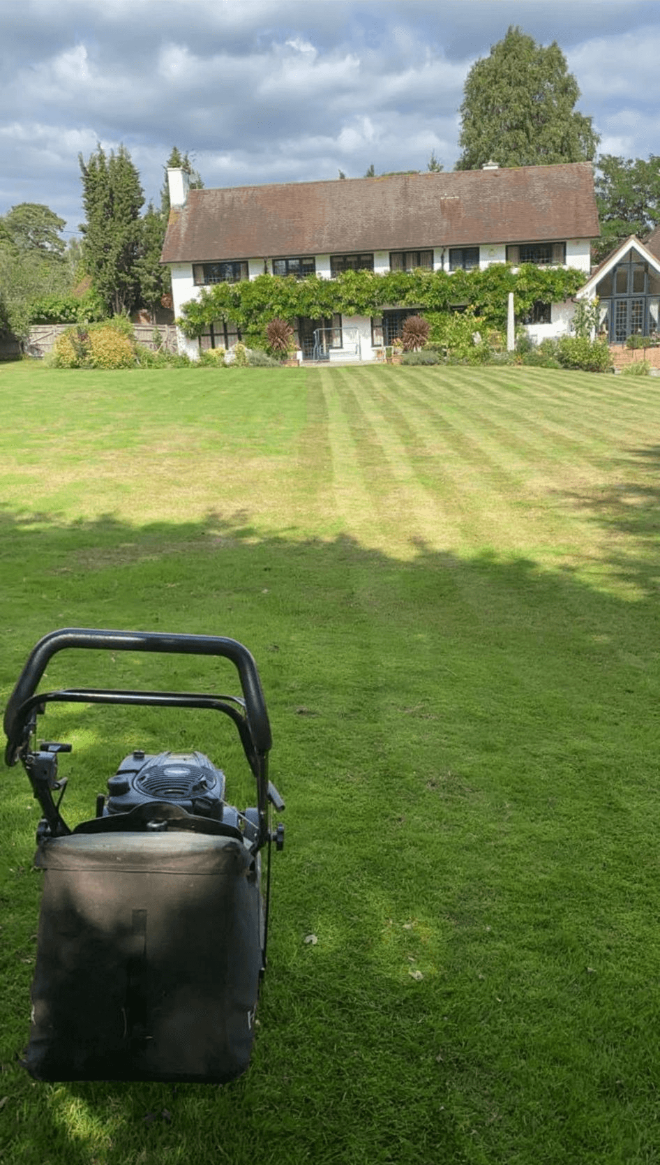 Commercial grass cutting services in South East Surrey