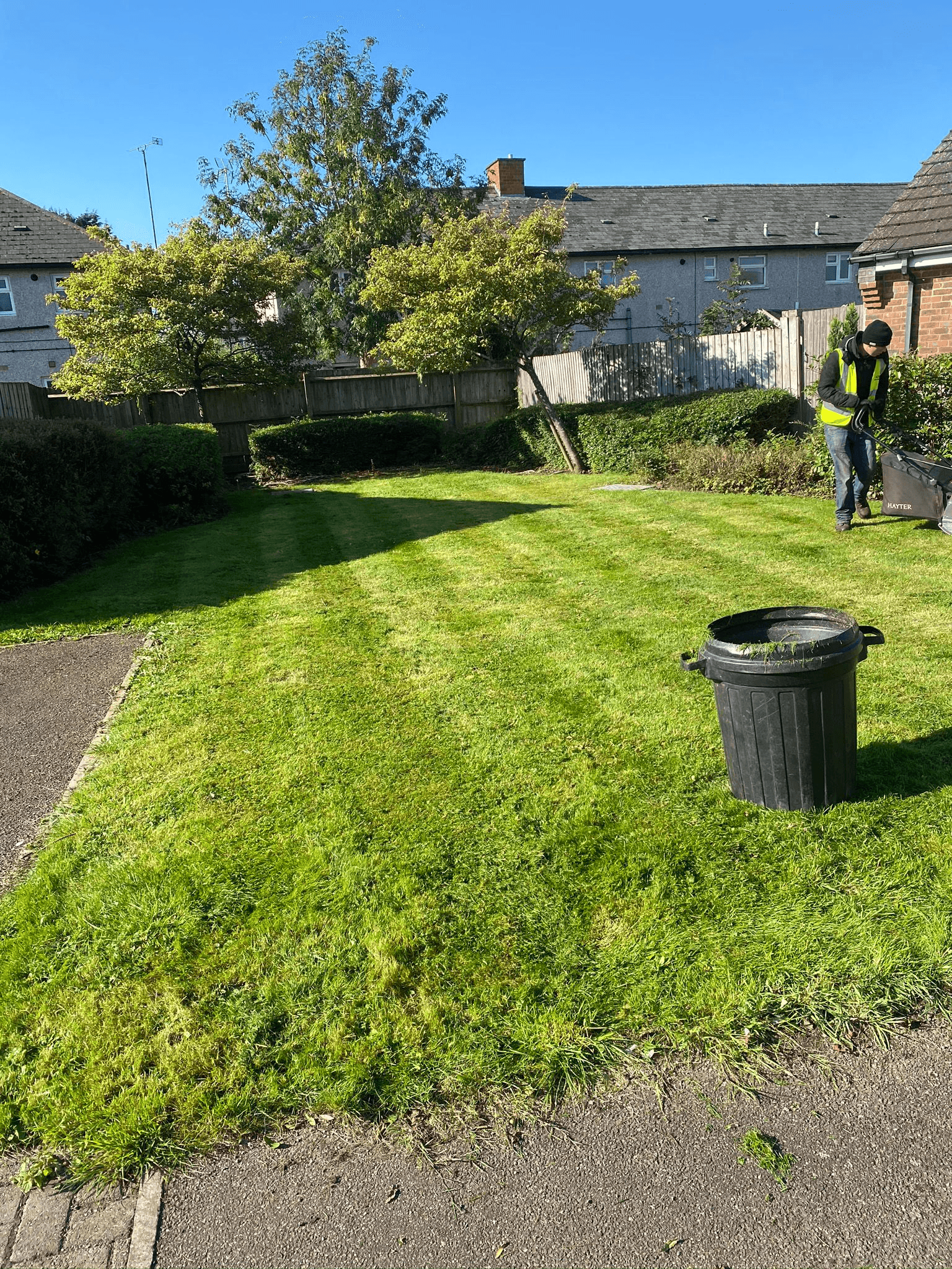 Garden maintenance and landscaping work